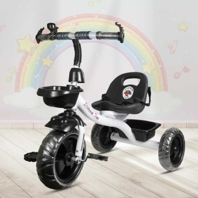 sharky WHITE TRICYCLE FOR KID'S WITH LOVE // | BST-01 Tricycle(White)