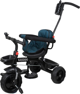 KRIDDO Tricycles and Cycles for Kids Cycle for Baby with Parental Control for kids. KR-ST 04-GREEN Tricycle(Green, Black)