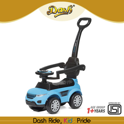 Dash Evok 3 in 1 Tricycle Ride-On Push Car With Parental Handle Car For Kids Tricycle DR-250_EVOK Basic_3 IN 1 Tricycle(Blue)