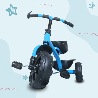 Baby Smile Tricycles and Cycles for Kids Cycle for Bab tricycle for kids. BST 01 BLUE BS-NEW WB Tricycle(Blue)