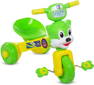 MeeMee MM-9880A YLW Tricycle(Yellow, Green)