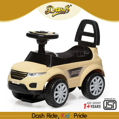 Dash DR-240_EVOK Basic_yollow Evok Ride-On Kids car Push Car & Non Pedal Skate Type Operated Toy for Baby kids Tricycle(Yellow)