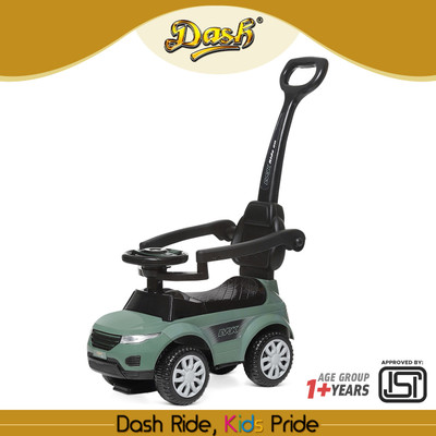 Dash Evok 3in1 Kids Ride On Car, Push Car with Handle, Armrest & Storage for 1+ years DR-250_EVOK Basic_3 IN 1 Tricycle(Green)