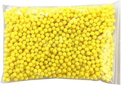 Cambly 200 Pcs 6 mm BB Bullets | Ideal for Toy Guns & Airsoft | Long Range Darts & Plastic Bullets(Yellow)