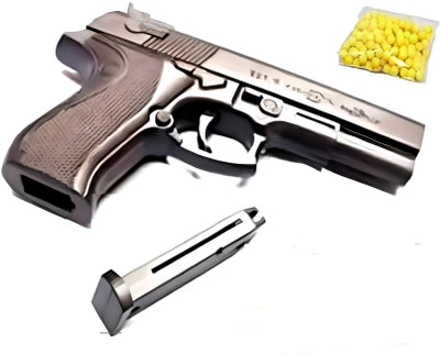 Cambly Plastic Air Sports Mauser Gun Toy with 55-56 Count 6mm BB Bullets for Kids Guns & Darts(Black)