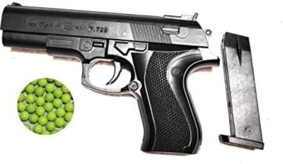 Reloader DD MOUSER TOY GUN WITH 120 BULLETS Guns & Darts(Black)