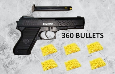 Harsun OM PASINAYE MAUSER TOY WITH WITH 360 BULLETS Guns & Darts(Black)