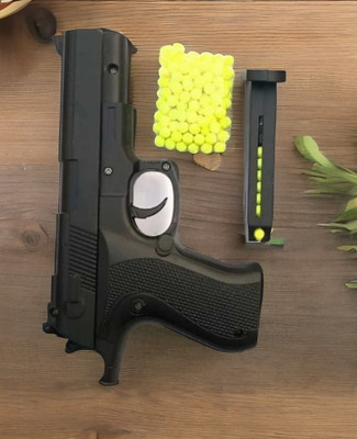 SHIVRAJ Real action toys gun for kids with extra bullets Guns & Darts(Black)
