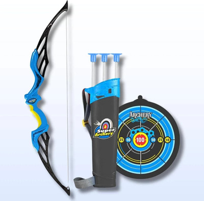 S TOYS HOUSE ARCHERY SET Bows & Arrows(Blue, Black)