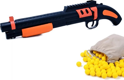 Harsun SHIVI TOYS MAUSER GUN WITH 60 BB YELLOW BULLETS Guns & Darts(Black)