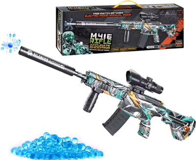 VikriDa Dual Mode (Automatic/Manual) Electric Gel Blaster Gun Including Gel Ball Guns & Darts(Multicolor)