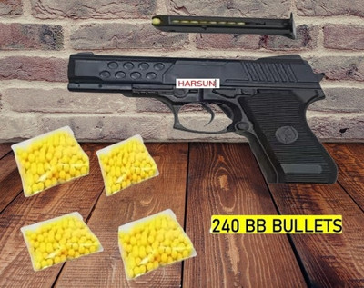 Harsun QUICK LOADED MAUSER TOY GUN WITH 240 BULLETS Guns & Darts(Black)