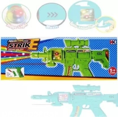 MY BABY LOVE A PERFECT CARE Toy Gun for Kids and Children Guns & Darts(Green)