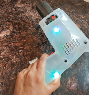 WALNIC Led Cold Pyro Gun Diwali Gun(White)