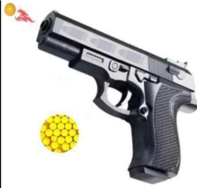 Harsun SHIVI NAKLI MOUSER TOY GUN WITH 60 BULLETS Guns & Darts(Black)