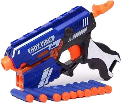 mega shine Blaze Storm Hot Fire Dart Gun Toy for Target Shooting Guns & Darts(Multicolor)