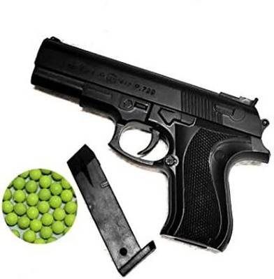 IMMERSIVE Revolver Gun Pistol Toy with 8 Round Barell and 6 mm Plastic for Kids Boys Guns & Darts