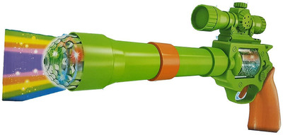 mega shine l Projection Strike Toy Gun with Colorful Projector Light Effects and Music