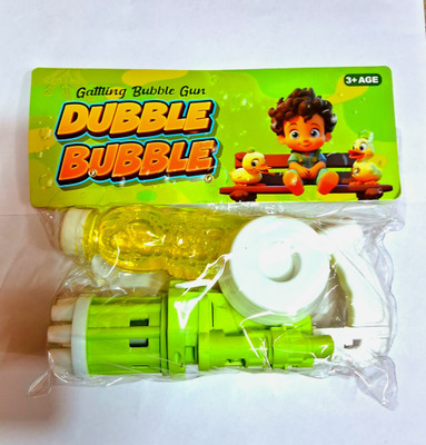 HASHFLOW Automatic Bubble Machine Gun Toy for Boys, Girls &Kids Water Gun(Green)
