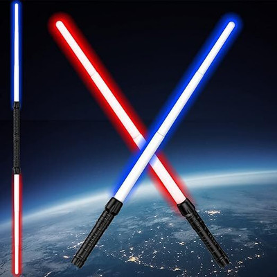 Planet of Toys Light-Up Sword for Kids LED Light Wand Handle Toy for Young Fighters & Warriors Maces & Swords(Multicolor)