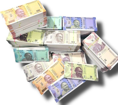 Infojerk Lifestyle (Pack of 600) Dummy Playing Money | Educational Toy Money Fake Notes Money Gun(Multicolor)