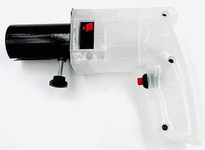 US TRADERS Sparkler Pyro Gun, Plastic Cold pyro Gun for Parties Diwali Gun(White)