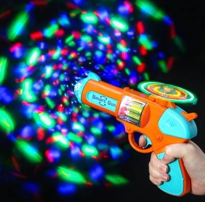 Ruhani Toys & Gift Gallery 3-6 Year Children Colorful Musical Smart Gun Toy (Multicolour) Guns & Darts(Multicolor)