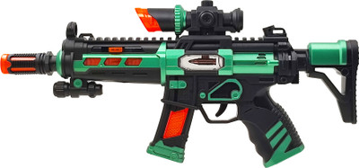 Humaira Peace Pioneer Sound Toy Gun Vibration Gun with Sound and Flashing Light Toy Guns & Darts(Multicolor)