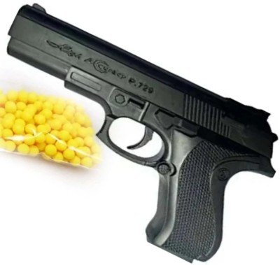 SHIVI D AND D MOUSER TOY GUN WITH 60 BULLETS Guns & Darts(Black)