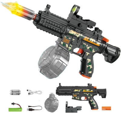 Aganta High Pressure Holi Pichkari Electric Water Gun Automatic Squirt Gun Range Water Gun(Black)