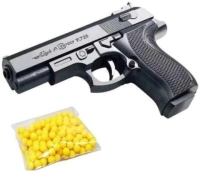 SHIVI AMAN ASHISH MOUSER TOY GUN WITH 60 BULLETS Guns & Darts(Black)