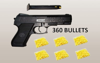 Harsun RAJAJI MAUSER TOY GUN WITH 360 BULLETS Guns & Darts(Black)