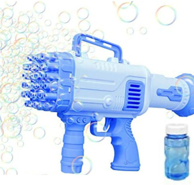 Bogenlite 32 Holes Bubble Maker Machine Gun for Above 3Years Kids Guns & Darts(Multicolor)