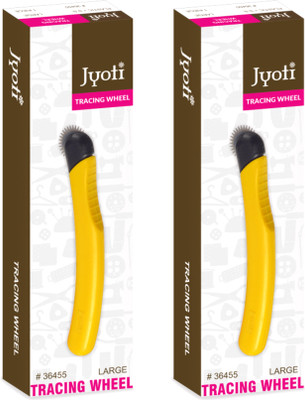 Jyoti Tracing Wheel - Plastic Handle Needle Point, Ideal for Leather Craft, Alteration Tracing Wheel