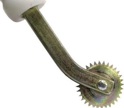 ISC Golden Brass Tracing Wheel with Ivory Handle Tracing Wheel