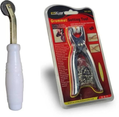nts Combo Of Metal Tracing Wheel & Professional Grommet Tracing Wheel