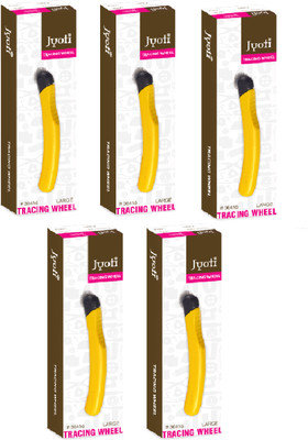 Jyoti Tracing Wheel - Plastic Handle Needle Point, Ideal for Leather Craft Alteration Tracing Wheel