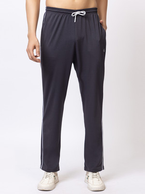 GEE 5 Solid Men Grey Track Pants