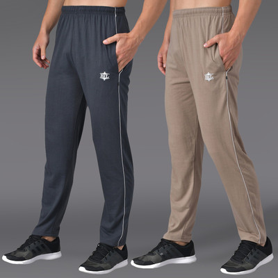 ASDF Embroidered Men Multicolor Track Pants