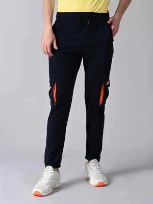 KILLER Solid Men Dark Blue Track Pants