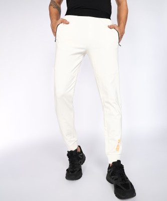 Spykar Solid Men Beige Track Pants