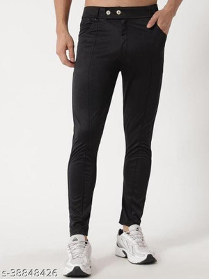 BITTU INTERPRISES Regular Fit Men Black Trousers