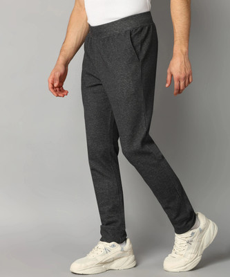 Alan Jones Solid Men Grey Track Pants