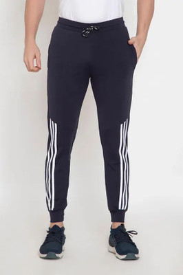 CLOWZED Striped Men Grey Track Pants