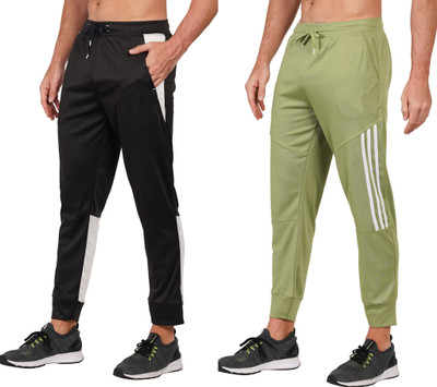 ABDANI Striped Men Multicolor Track Pants