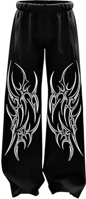 McCARTHY Printed Men Black Track Pants