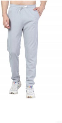 ZAMIA ENTERPRISES Solid Men Silver Track Pants