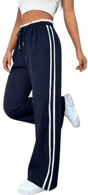 Tabadtod Loose Fit Women Dark Blue Trousers
