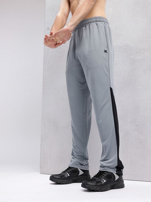 HRX by Hrithik Roshan Self Design Men Grey Track Pants