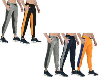 KAVYA Striped Men Multicolor Track Pants
